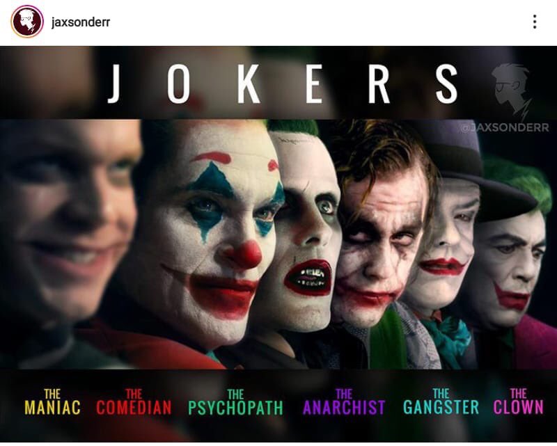 #themanic #thecomedian #thegangster #thepyschopath #theserialkiller #theclown  #thejoker