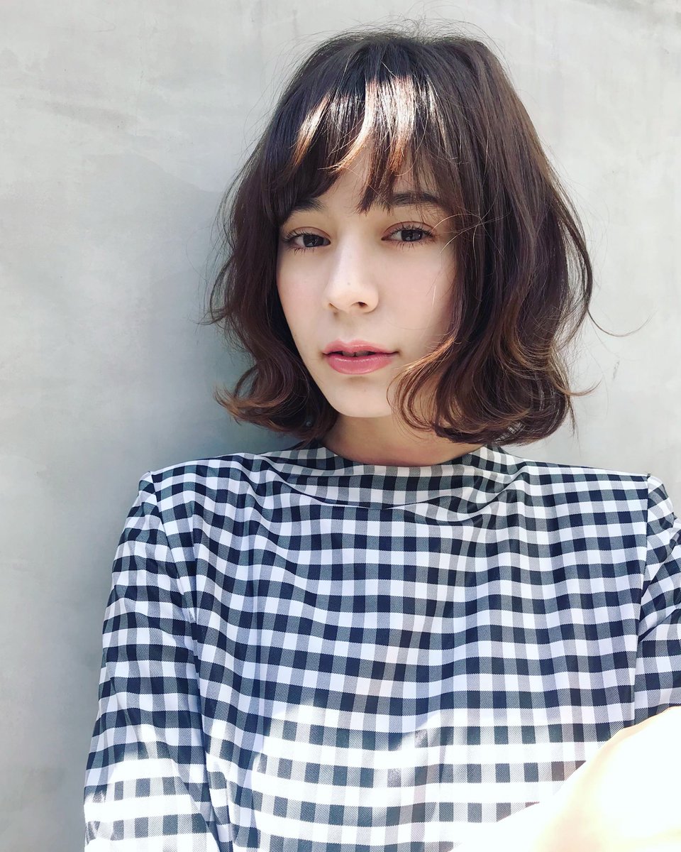 藤沢輝守 Coo Et Fuu Twitterissa 伸ばしかけのボブにエアリー感をプラスしましたよ ヘアスタイル ヘアカタログ ショートカット ショートヘア 髪型 20代 30代 40代 50代 ミセス くせ毛 はねない 女性 美容室 ボブデジタルパーマ 小顔 ひし形白髪 3d