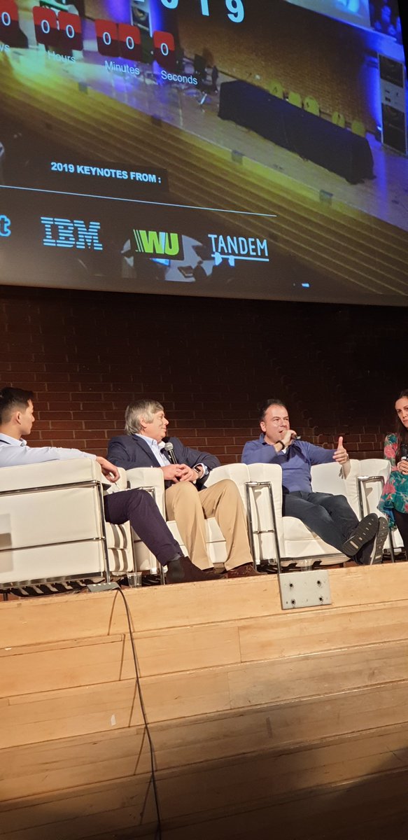 fintechwforum's tweet photo. Laurence Krieger - COO - @TideBusiness
at FINTECH WORLD FORUM 2019
#fintechworldforum #fintech #blockchain https://t.co/sgjbo6j31H