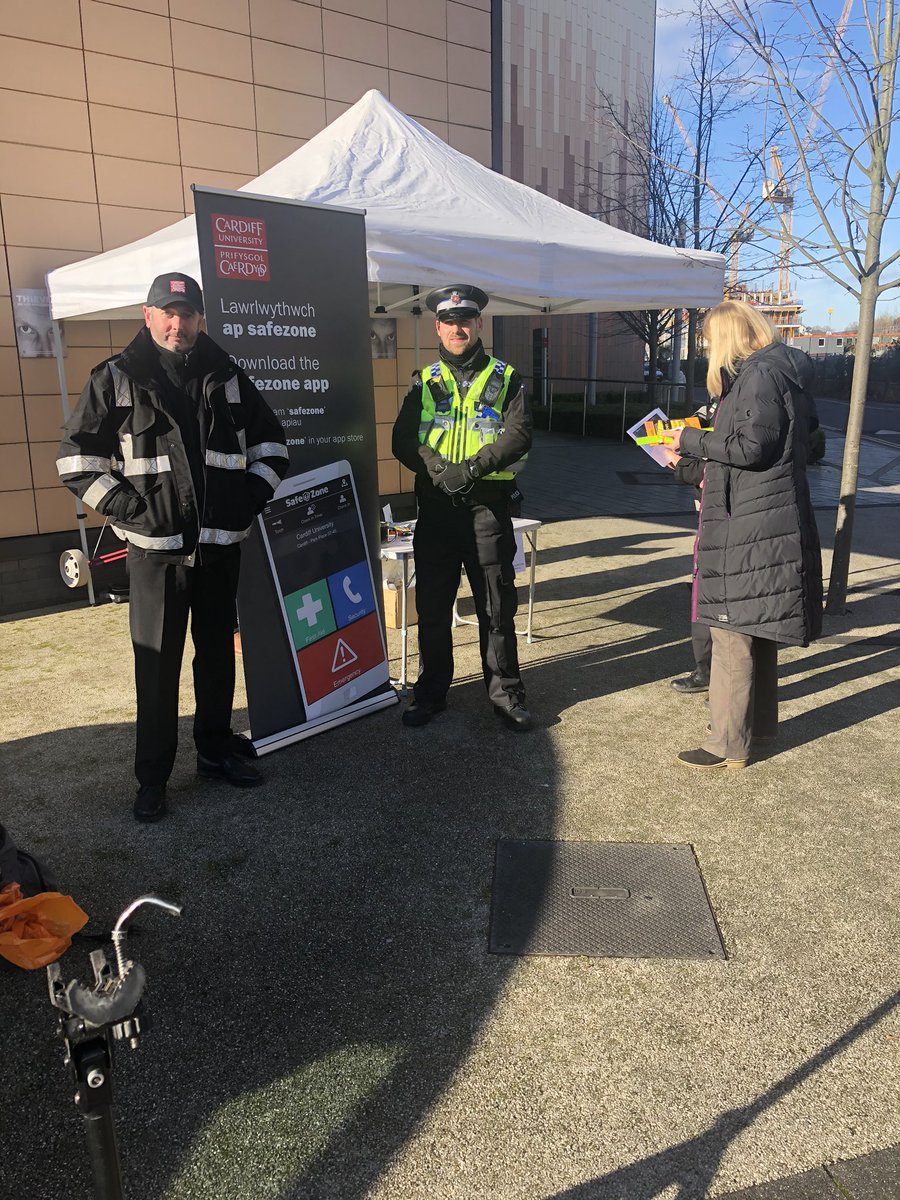 Road Safety Week. Cycle Registration. Dr Bike free maintenance @SWPCardiff <a href="/SWFireandRescue/">South Wales Fire and Rescue Service</a>  providing Virtual Reality Presentations Colum Drive PGTC 11-2 today. Lots of Freebies