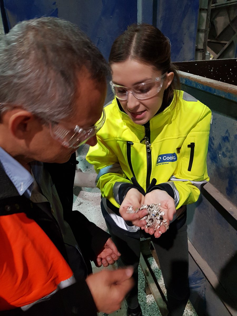 <a href="/CoolrecBV/">@CoolrecBV</a>, one of the <a href="/plast2bcleaned/">PLAST2bCLEANED</a> partners organized a visit to its facilities. Check out our website to know more! 👉🏼 bit.ly/2CTS7WP