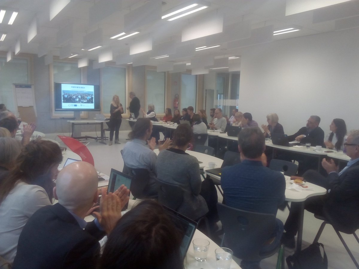earlallEU's tweet photo. .@ThereseYdren and @jensvermeersch welcome project partners to Brussels. The #FIERprojectEU has already reached more than 2,000 refugees and asylum-seekers! #regions4integration 
More info.: https://t.co/WXZdfRy2Gg. https://t.co/KqNrovIhxl