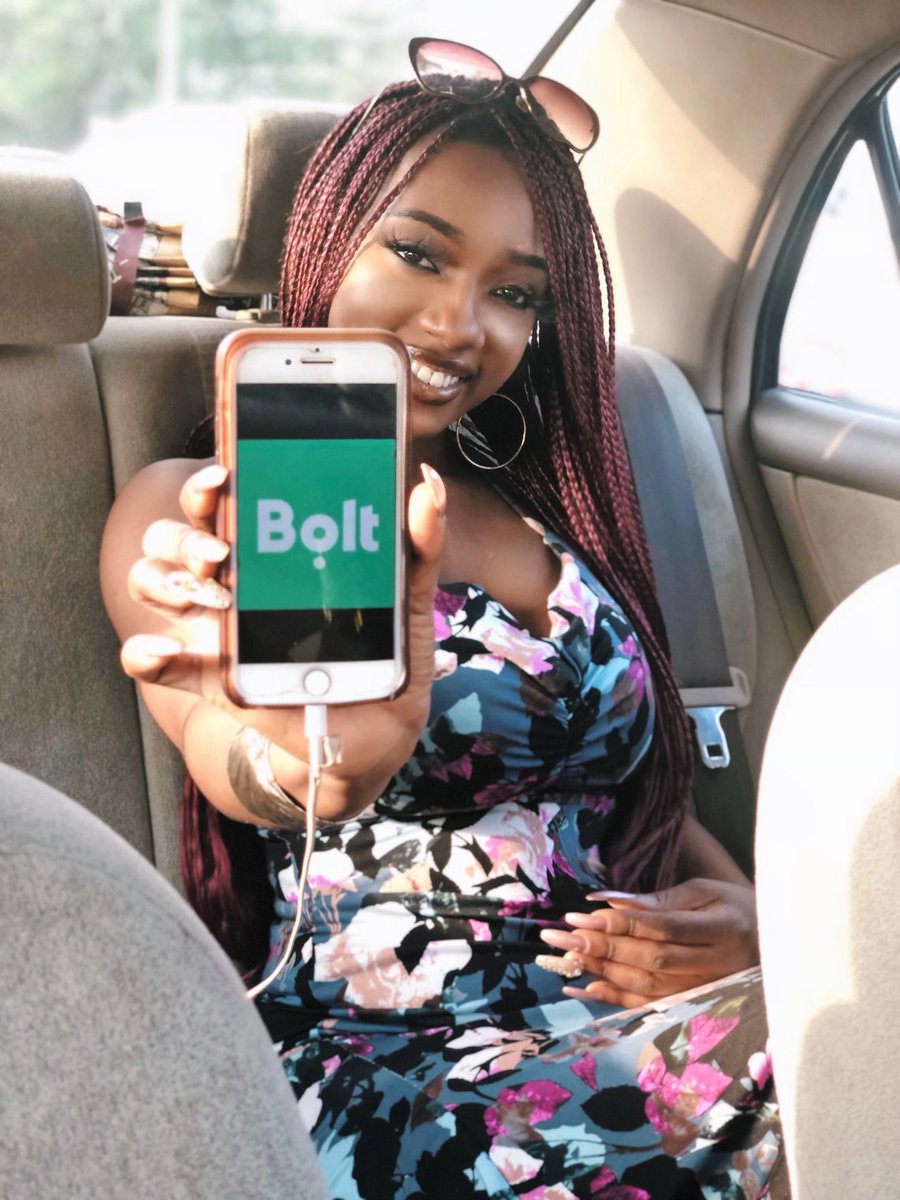 Your girl is an ambassador. Thanks to @bolt_nigeria,I can always get a ride around town. 
You can use my code “lookingforavala” to get N2500 off your ride. Mwah 💋 
#boltambassador #boltcruisedecember