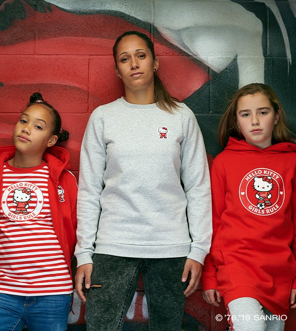 LFCRetail's tweet photo. The ultimate collaboration for you & your little Reds. We’re bringing together #LFC & @hellokittyeu!
Discover the full Hello Kitty x LFC collection in selected stores and online now.
https://t.co/fDzZLQsuXs
#hellokittyxLFC https://t.co/VzgsZPZjnb