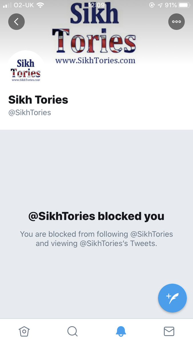 Wow - for an organisation that has been wanting to promote how Sikhi and Tory policy aligns; they’ve now blocked me for challenging them on their assumptions, and highlighting their (Sikh Tory) one hypocrisies 👏🏽

@SikhTories @SikhPA @sikhs4labour @SikhsInPolitics