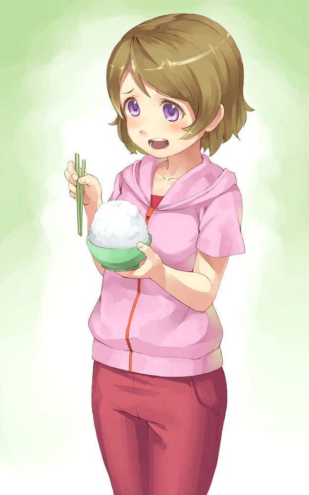 小泉花陽 「左が2013年、右が2019年です
#みんなの推しキャラの初描き絵と最近の絵を見」|エイチスのイラスト