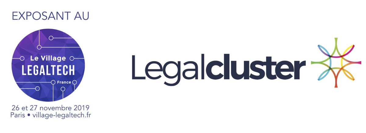 legalcluster's tweet photo. A l’occasion du Village de la LegalTech, le 26 et 27 novembre, à la Cité des Sciences à Paris,
Retrouvez l’équipe Legalcluster au Stand n° 117, niveau S-1.
#VILLAGELEGALTECH #LEGALTECH #legalcluster #law https://t.co/sRD1znFDW2