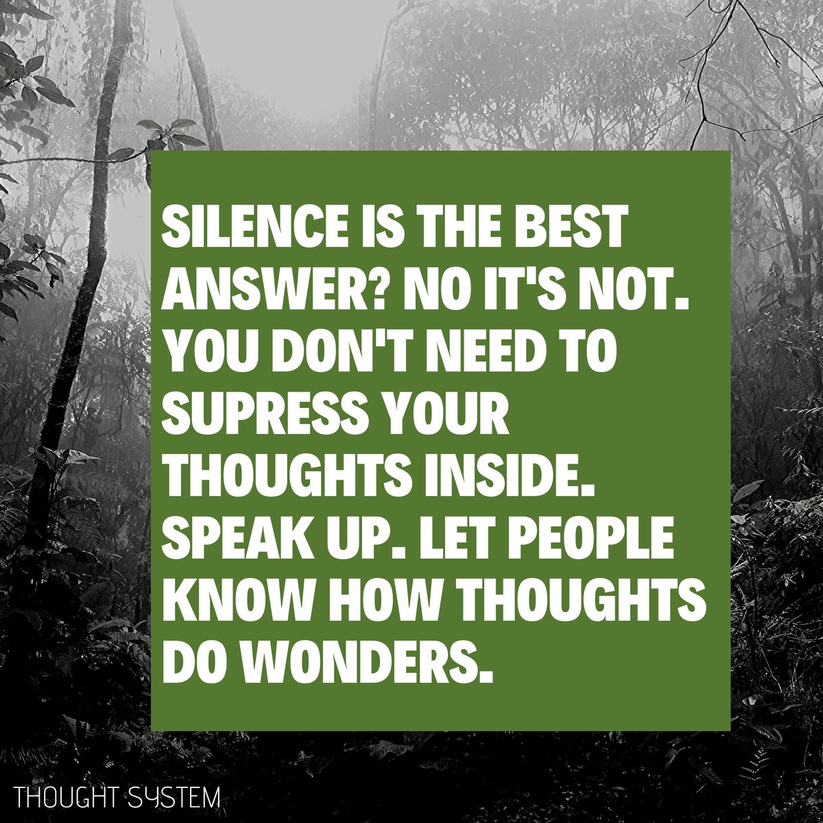 Andreavictor17's tweet image. #thoughts #ThoughtOfTheDay #ThoughtSystem #SPEAKup