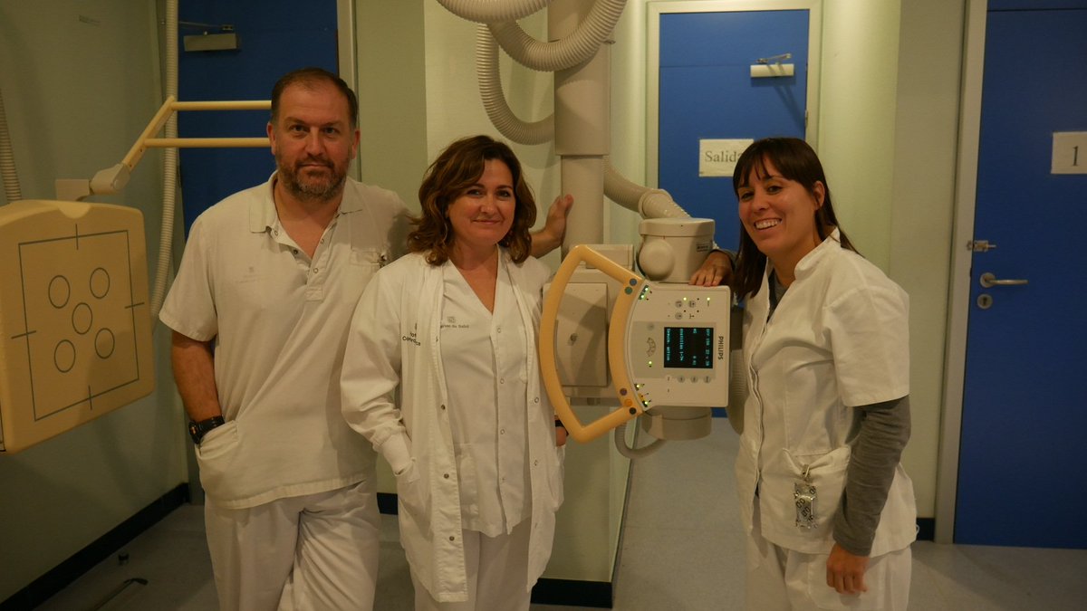 Els nostres companys del Servei de Radiologia varen obtenir el  premi al millor treball presentat a la Jornada "Día Internacional de la Radiología 2019" celebrada a la Universidad Francisco de Vitoria de Pozuelo de Alarcón a Madrid. Enhorabona Jesús, Amanda i M. Isabel