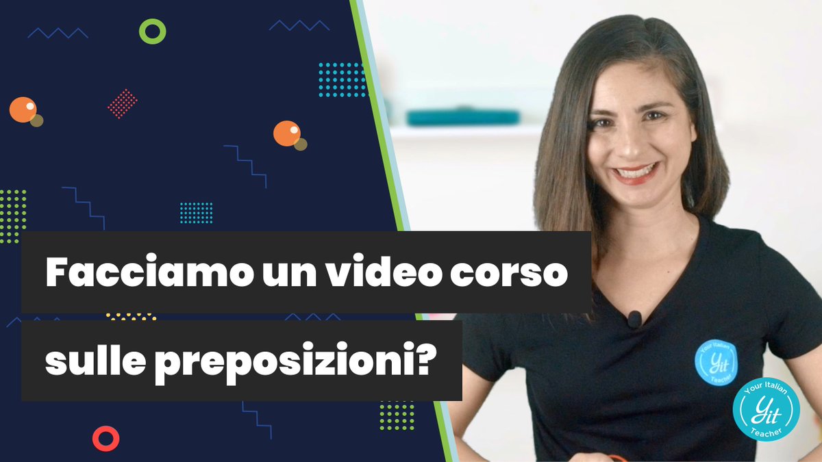 YitValeria's tweet image. Un nuovo progetto, ci state? youtu.be/TJc3q7HZfPA
#italian #learnitalian #italianlearning #italianlanguage #italianstudying #italianclass #italianspeaking #italianteacher #spokenitalian #learnitalianwithyit #yit #italianidioms #italianprepositions #italiancourse #thinkific