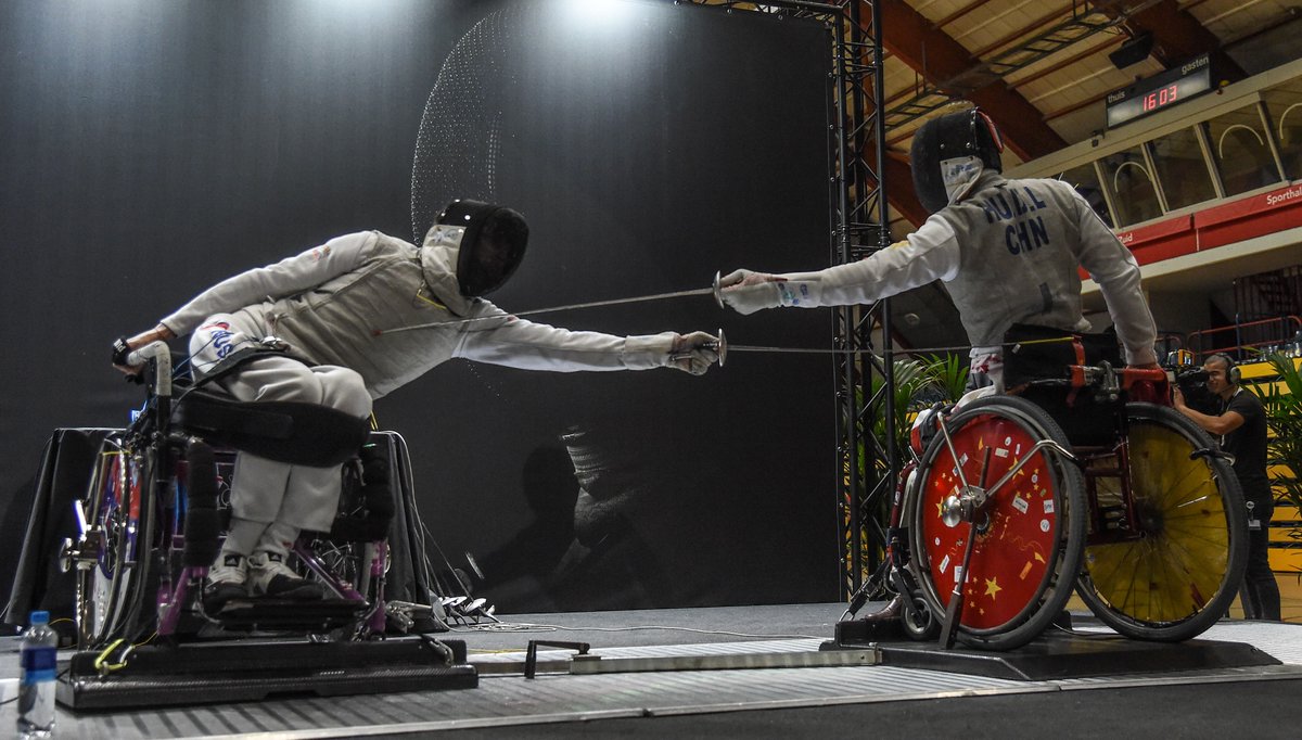 parafencing's tweet photo. If you missed any of the results from #Amsterdam2019, we've got you covered!
👉👉👉 https://t.co/q7AJ63J9qt

@FIE_fencing | @Paralympics https://t.co/cceipRubHt
