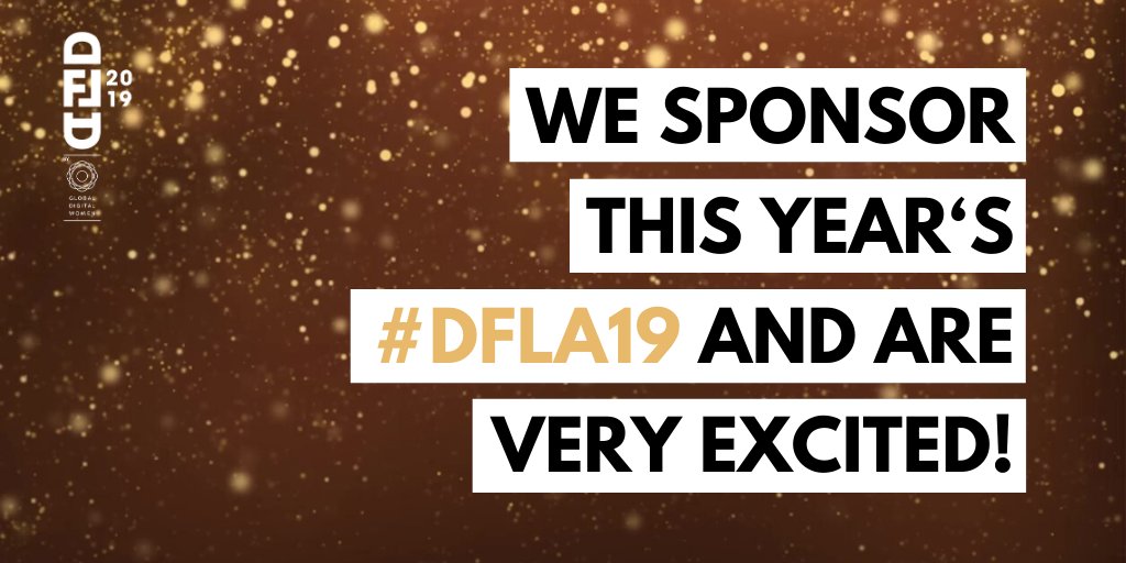We support this year's #DFLA19 <a href="/dfla_official/">Digital Female Leader Award</a> in the category Entrepreneurship to give strong women a stage. The award ceremony will take place on 30 November &amp; we are already very excited about who will win the 🏆! digital-female-leader.de #turnthedigitalon