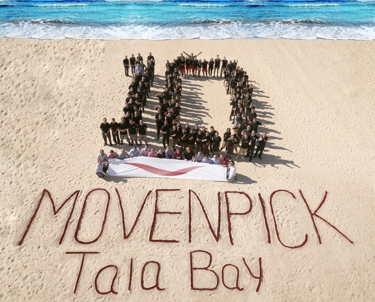 10 years anniversary! A decade of making moments and still more to come! Special thanks to all our guests and partners. Special thanks to all the team at #movenpicktalabay #movenpickjo #movenpickhotels #redsea #anniversary #aqaba #jordan #visitaqaba #visitjordan 🇯🇴