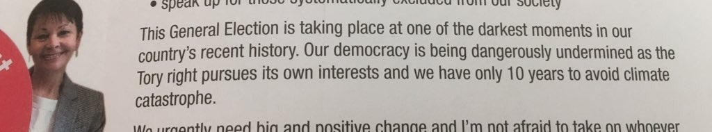 From one of the leaders of the undermining of our democracy...

HOW DARE YOU?

#GE2019 #BrightonPavilion