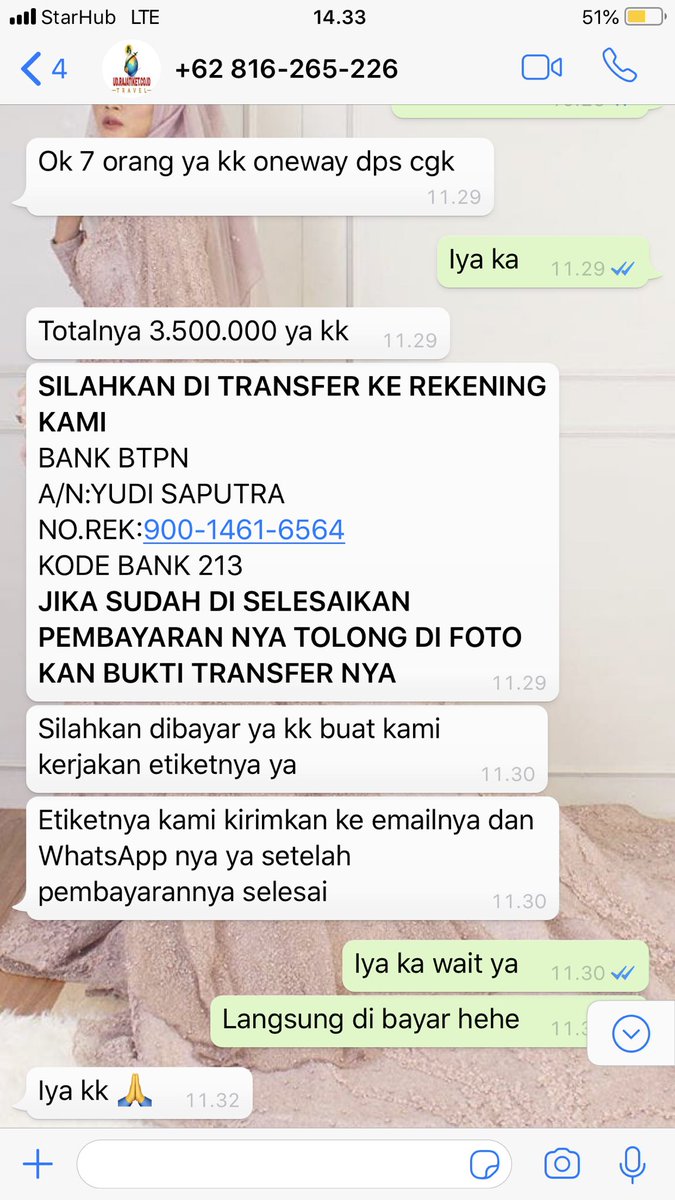 intanwidyananda's tweet photo. HATI-HATI PENIPUAN REKENING AN YUDI SAPUTRA BANK @jeniushelp NOMOR REKENING 900-1461-6564 AKUN LAINYA AN ROYNANDO YOSE LEKI NOMOR REKENING 90014195970 https://t.co/zkAUxRKGox