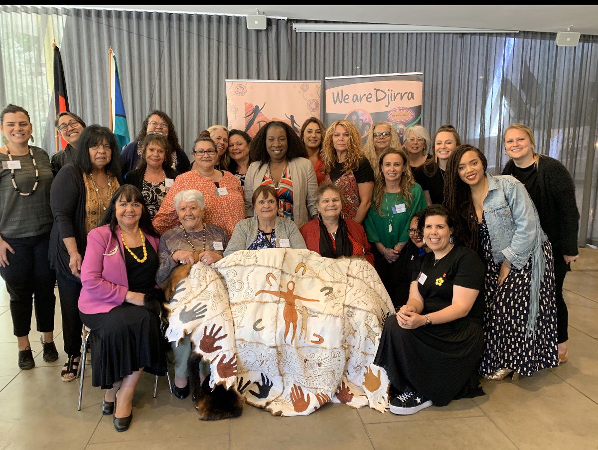 We @DjirraVIC had great yarns with <a href="/TaranaBurke/">Tarana</a> &amp; many of our #DjirraKeepers &amp; other influential #blackwomen @MerikiKO <a href="/JillGallagherAO/">Jill Gallagher AO</a> <a href="/janine_coombs/">Janine Coombs</a> @SueAnneHunter2 abt how #metoo can back #Aboriginal #TorresStraitIslander #women  <a href="/SydPeaceFound/">Sydney Peace Foundation 🕊️</a> <a href="/Kate_Jenkins_/">Kate Jenkins</a> <a href="/TraceySpicer/">Tracey Spicer AM GAICD</a>