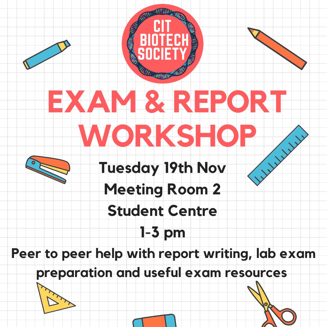 CIT Biotechnology Society tweet media