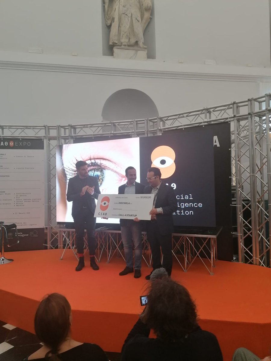 Bikitech, startup of <a href="/IITalk/">IIT</a>, won the Call 4 #startup dedicated to the #AI theme called by <a href="/C1A0_expo/">C1A0_EXPO</a> C1A0_expo