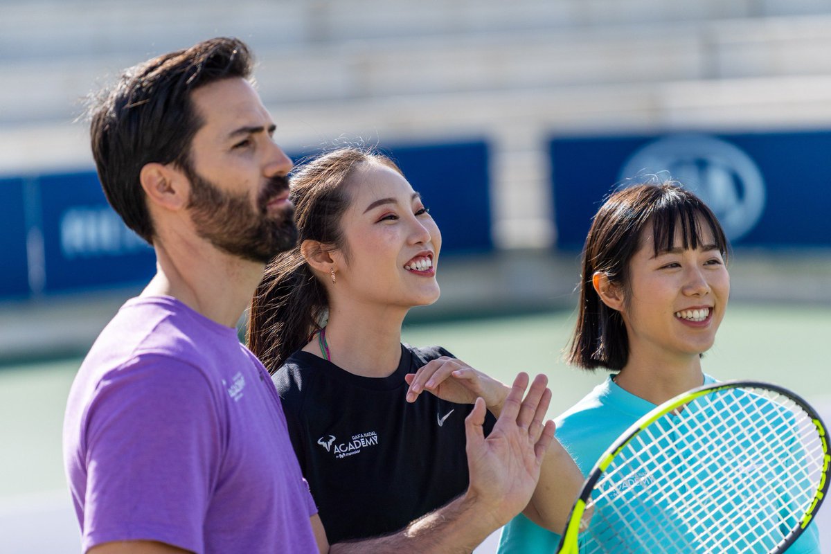 你好! 👋🏼😊 “Spain Passion” en la #RafaNadalAcademybyMovistar! ¡Ha sido un placer recibiros esta semana! ¡Esperamos que hayáis aprendido un poco de 🎾! ¡Nos vemos pronto en las 📺 de China! 😊 <a href="/HelloThinkSp/">HelloThinkSpain</a> 🎥