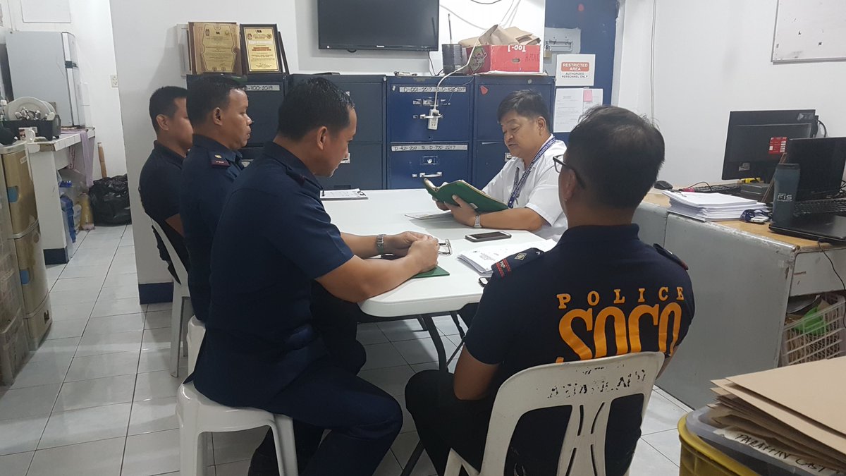 BulacanCrimeLab's tweet photo. BULACAN PCLO conducted Moral Recovery thru Bible Study led by Chaplain Lt. Col. Rev. Eduardo B Dionisio of International Chaplains Ministerial Order - ICMO in line with the Internal Cleansing Program of PNP to the Organization. Lucas 4:1-11 (Tinukso ng Diyablo si Jesus). https://t.co/EMhdZ6PIup