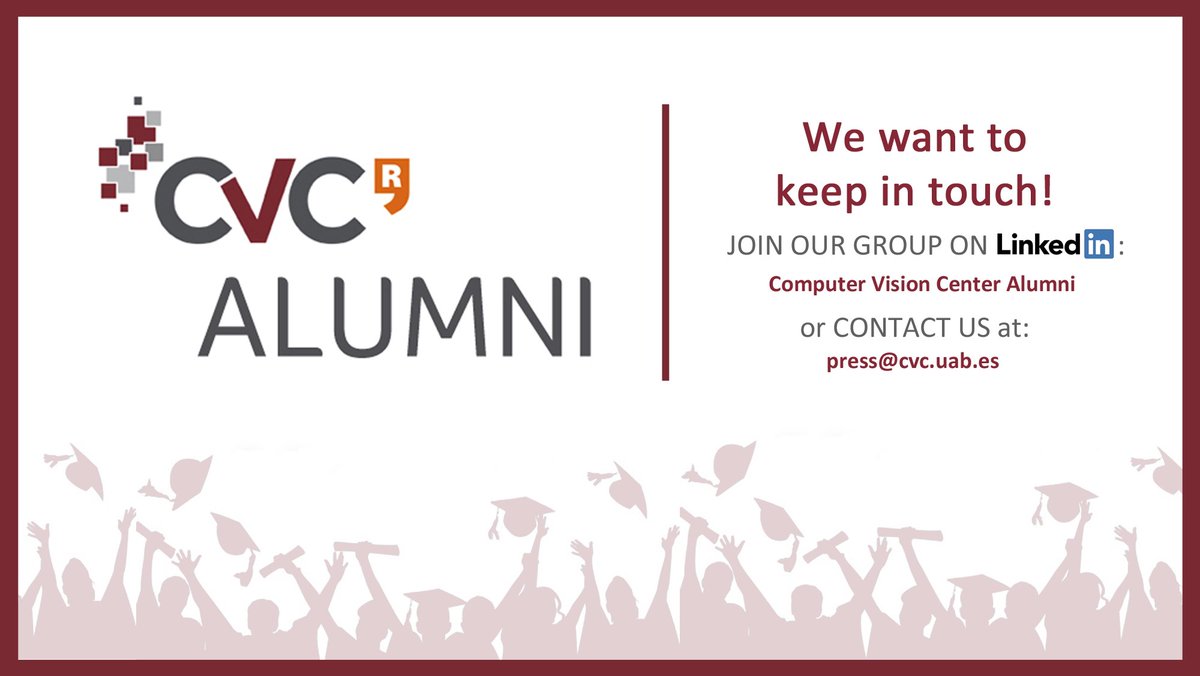 CVC_UAB's tweet photo. 📢 Ex CVC members! We have created the CVC Alumni network in order to stay all connected! Join our Linkedin group (https://t.co/kp7EWZdSs5) or contact us if you haven’t done it yet! #CVCAlumni #CVCpeople https://t.co/AU74cXsBxX