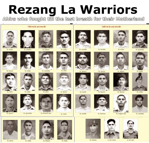 yogrishiramdev's tweet image. 120 सिपाहियों 1300 दुश्मनों को मारकर,अपने रक्त की अंतिम बून्द,अंतिम गोली तक मुकाबला किया।
लद्दाख की दुर्गम बर्फीली चोटी पर लिखी गई भारतीय वीरों की शहादत की गाथा आज भी लहू गर्म कर देती है,
नमन है उन वीरो को चीन युद्ध मे असाधारण साहस दिखाकर अमर हो गए
#रेजांगला_दिवस 
#रेंजगला