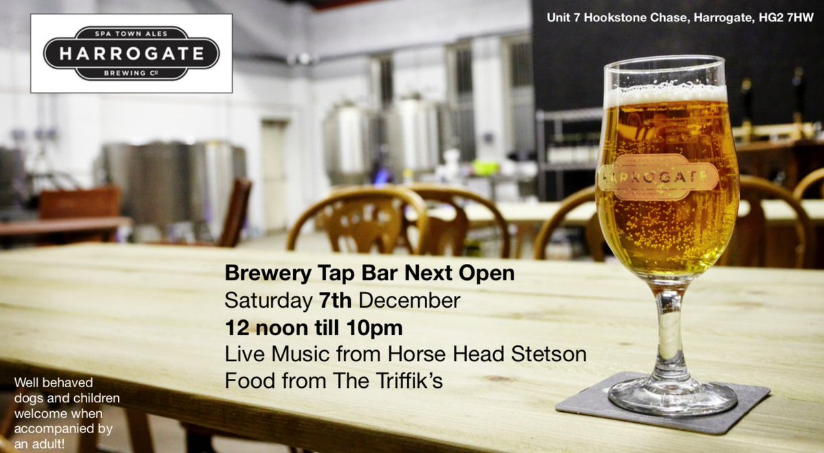 Last Brewery Tap Opening of the year is Saturday 7th Dec ... &amp; it's the last one for us before new owners take over in Jan. We're proud of what we've achieved but it's time to move on. Thanks to everyone who've supported us and be great to see some of you at our last tap day!