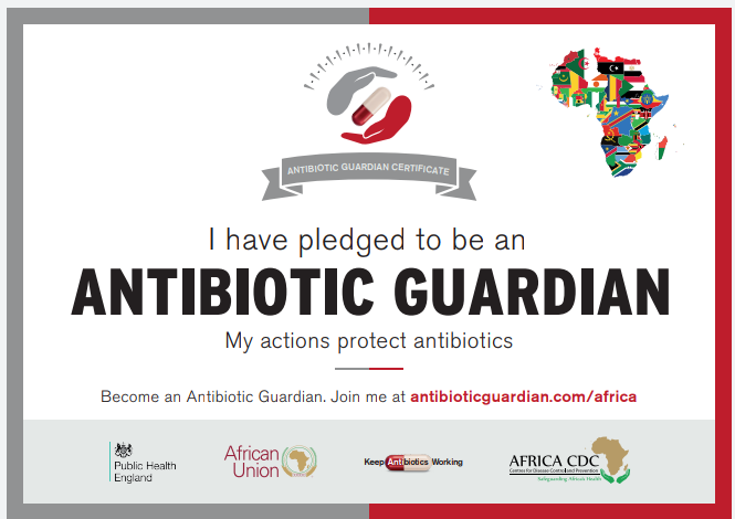 OlaoyeOmotayo's tweet photo. Have you made a pledge to be an @Antibioticguardian? Be a part of this success story! The Africa Antibiotic Guardian page is a collaboration between Public Health England and Africa Centres for Disease Control and Prevention.  @DrDianeAshiru @NCDCgov @AfricaCDC https://t.co/tNbMduFgK1