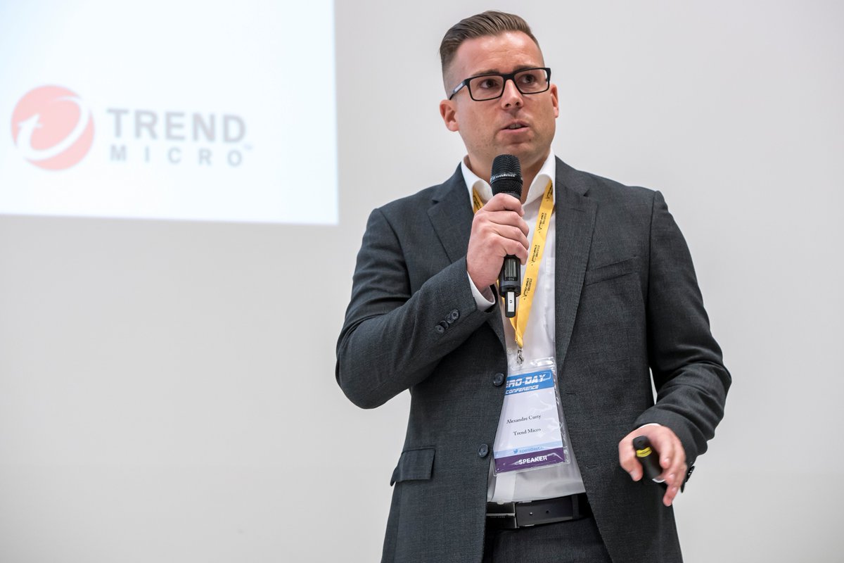 ZeroDayConf's tweet image. Great speech, great team, great networking! Thank you, @TrendMicro for being with us: Alexandre Curty, Boris Martinod, Michael Solon, Petra Marty, and Geoffroy Hy! See you next year: eventbrite.fr/e/billets-zero… #cynersecurity #strategyplanning #zerodaych #genevaevents @TrendMicroALPS