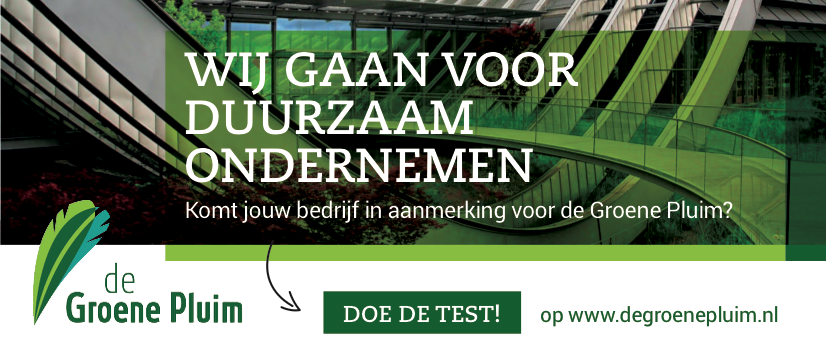 En ook de 17e Groene Pluim is weer ingepland.
Op 9 december wordt in Breda De Groene Pluim uitgereikt.
#duurzaamondernemen #breda #degroenepluim