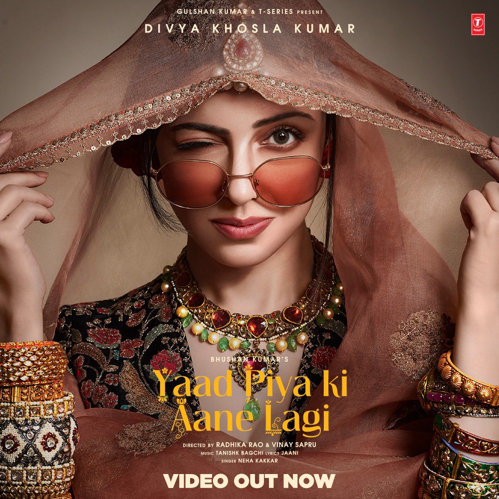 Congratulations @iamdivyakhosla on the release of your new video #YaadPiyaKiAaneLagi!!  Wishing you my best 

bit.ly/YaadPiyaKiAane…

@tanishkbagchi @yourjaani @SapruAndRao @IAmNehaKakkar @tseries