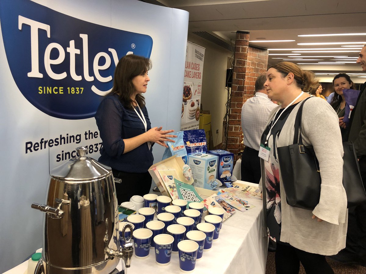 CareHmCatering's tweet photo. And don’t forget a trip to the @TetleyTeaOOH stand for a morning brew! #CHHCForum https://t.co/rpwNGi9afd