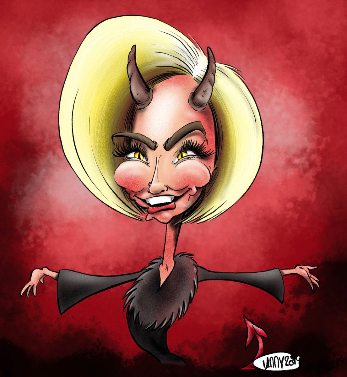 ZempDesigned's tweet photo. Defeating demons and witches, one loony at a time. Have fun with that one #trump https://t.co/6A3Du9T720