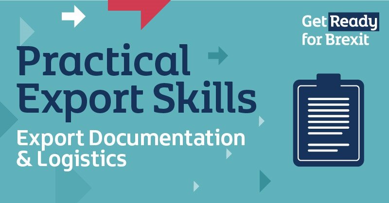 Event | Our Practical Export Skills programme is a series of interactive one-day workshops that will equip your businesses with the necessary skills. Our next workshop is 'Export Documentation &amp; Logistics'. Learn more >> bit.ly/2OqrL3W