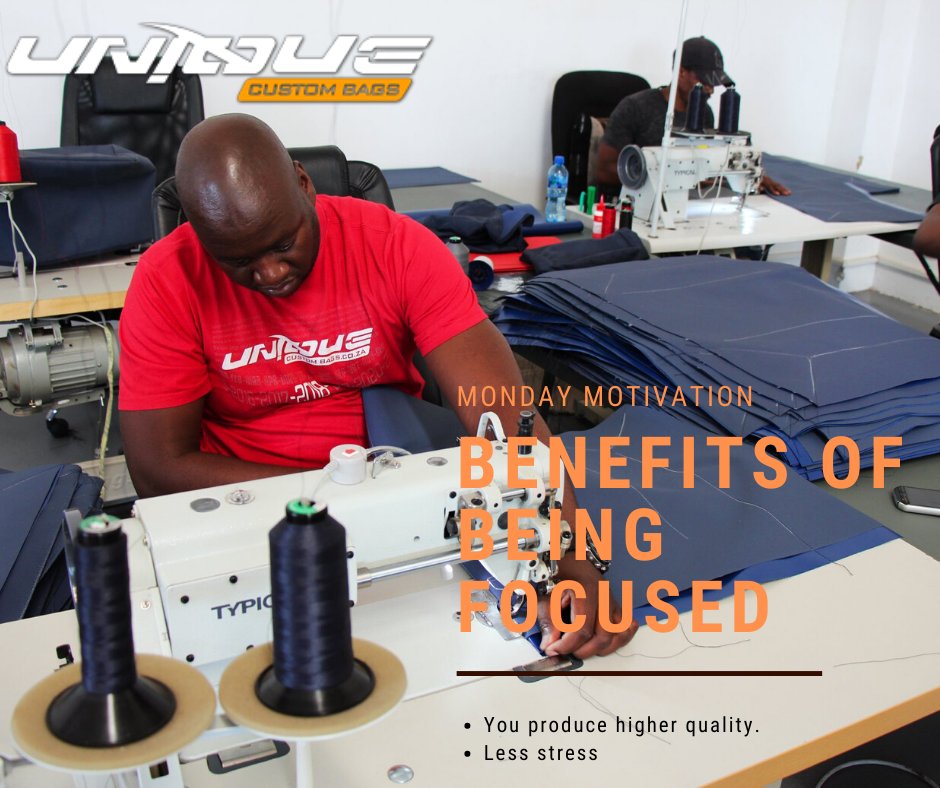 Happy Monday from <a href="/ucb8571/">Unique Custom Bags</a> 
Improve your focus
Increase your productivity
#focus #productivity #custombags #uniquecustombags #MondayMotivation