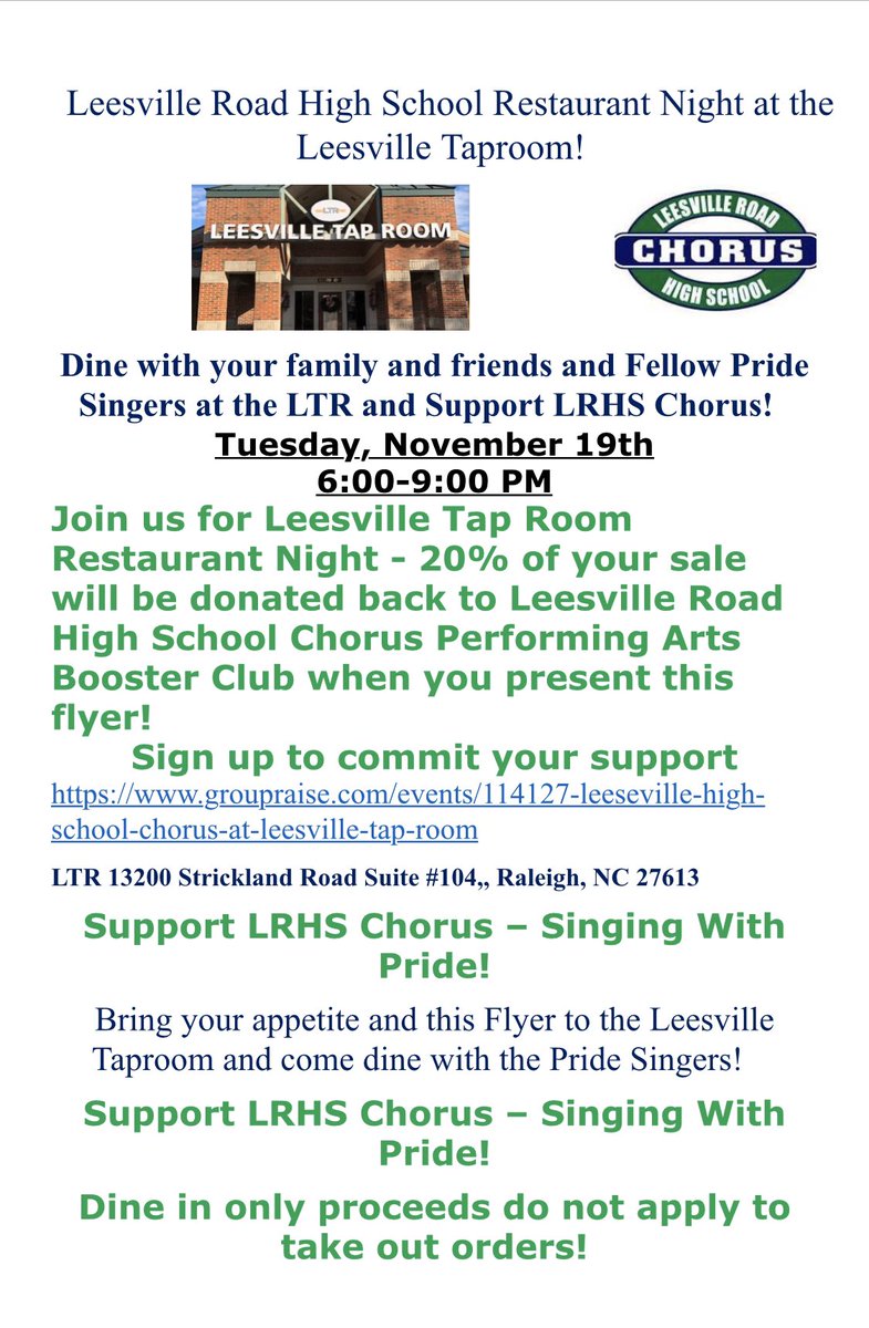 LRHS Chorus tweet media