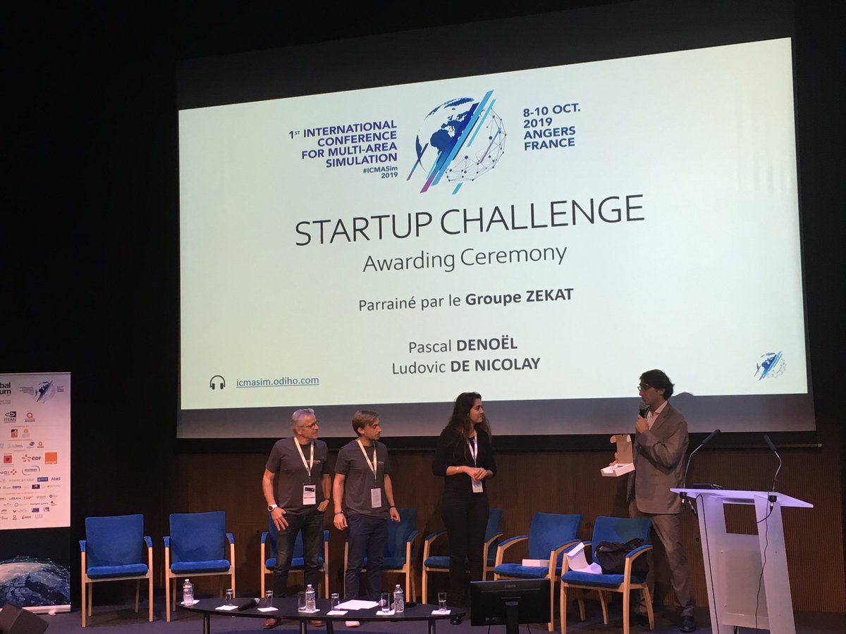 C'est avec plaisir que COM-SCAPE a participé à la première édition ICMASim 2019.

Nous sommes lauréat du Start-up Challenge 2019 et remercions ceux qui nous aident à avancer un peu plus chaque jour.

#facteurhumain #communication #compétencesnontechniques