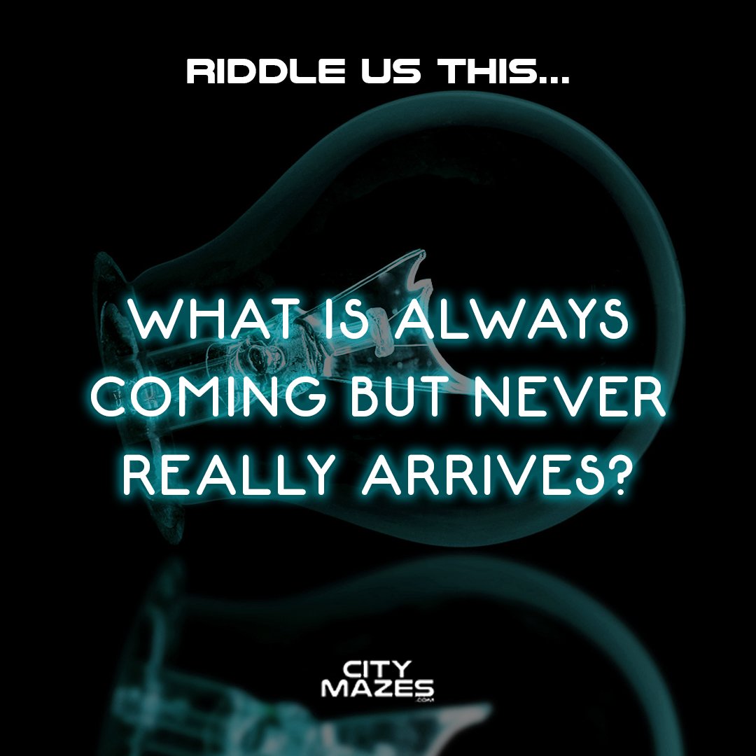 CityMazes's tweet image. Another riddle for you… leave your best guesses below 👇🏼 #citymazes #escaperoom #riddle #puzzle