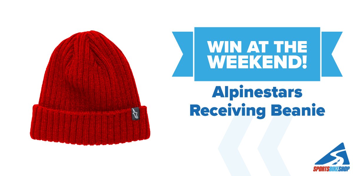 This weekend, we're offering up an Alpinestars Receiving beanie (available in red or charcoal) to one lucky follower who RTs this post and leaves a comment below 👇 You've got to be in it to win it! Prize info... bit.ly/AStarsReceiving