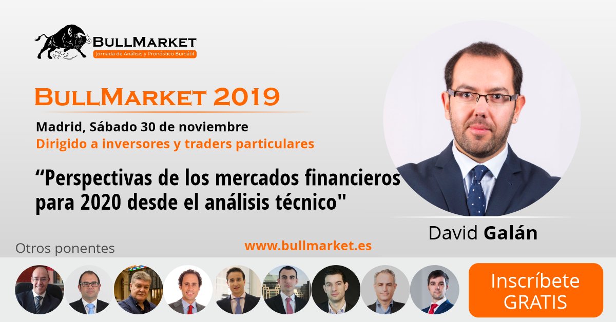 MadridMMT's tweet photo. ¿Será 2020 un buen año para la Bolsa? ¿Dónde estarán las mejores oportunidades de inversión? @DavidGalanBolsa te lo cuenta en la “BullMarket”. Madrid, sábado 30 de noviembre, 2019. Inscripción gratuita en https://t.co/tDdxHEii1R https://t.co/uDA7ZKytjj