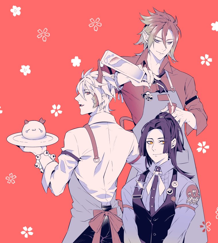 Zidane 陰陽師落書 陰陽師 源賴光 酒吞童子 茨木童子 鬼切 小奶切 少年 赤目https T Co Qlshx4taxe