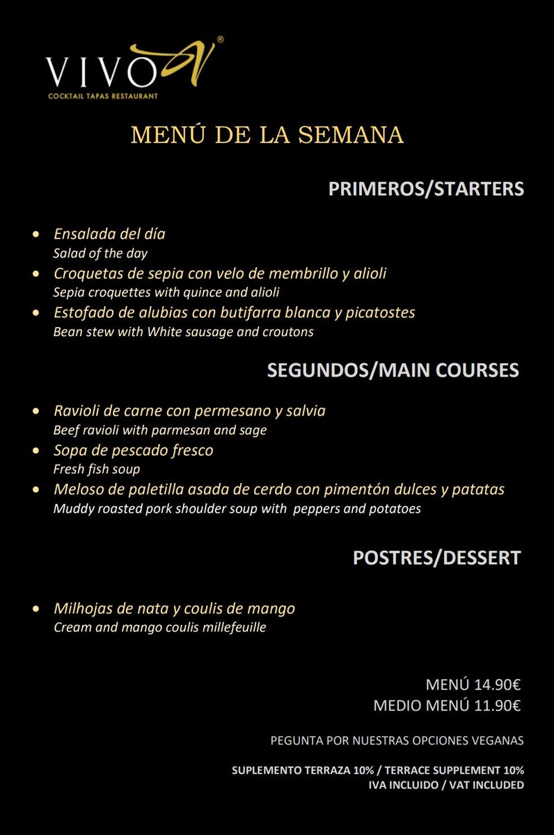 Restaurante Vivo Cocktail Tapas tweet media