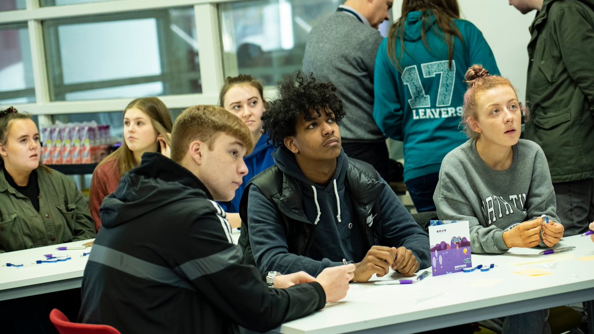 NRCCollege's tweet photo. Idea Generation Workshop currently underway in the gallery of our Newtownabbey campus! #EntrepreneurshipWeek https://t.co/heq6fQP0aR