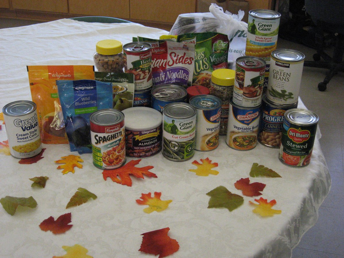 rogersherrmiddl's tweet photo. RHMS annual food drive Nov. 18-26. Bring in non-perishable foods (canned veggies/fruit, rice, cereal, etc.) and household items (diapers, soaps, shampoos, etc.) for Durham's branch of the Food Bank of Central and Eastern NC. Thank you for supporting this great cause! #RamsRock https://t.co/9fCPhdx2HE