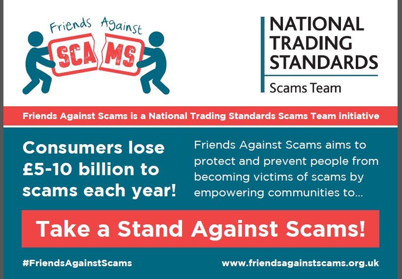 @Community_Marc @AgainstScams @OneKnowsley @loveprescot @KnowsleyCouncil @KnowsleySnap @PrescotOnline Fabulous share for #AdultSafeguardingWeek 

Preventing scams is so important - #NHSSafeguarding totally support this