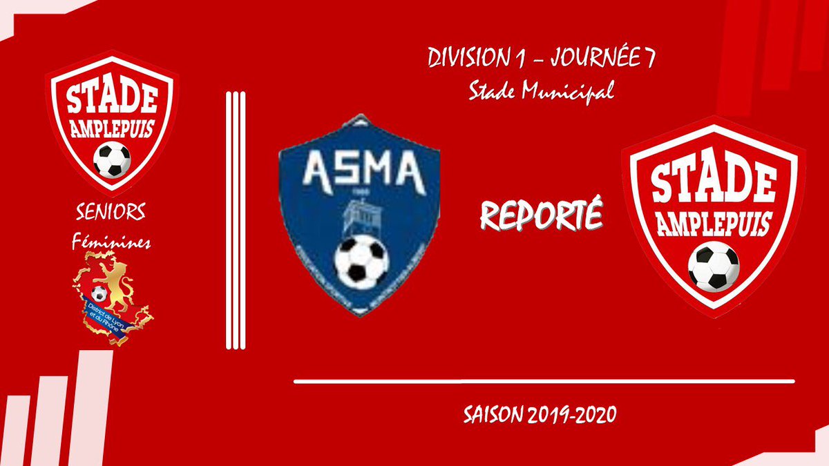 StadeAmplepuis's tweet photo. Résultats de nos Seniors !

Un derby ne se joue pas, il se gagne. C’est ce qu’a fait la 2 face au FCPSL 3💪🏻
La 3 retrouve la victoire👏🏻

Matchs annulés pour la 1 et les Féminines❄️

#AllezSA 🔴⚪️ https://t.co/27S1bOiXU4