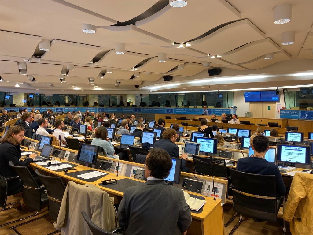 thehumangutan's tweet photo. RT @SocialEcoEU: 🔵#Buying4SocialImpact final event in #Brussels with #MarzenaRogalska Director at @EU_Growth, #NataliaMartinez #HoU for #COSMEProgramme& @ArianeRodert
➡️#SocialInnovation
➡️#SocialInclusion
➡️#SocialImpact
Achieved through #Respon… https://t.co/gtyXePcNpz