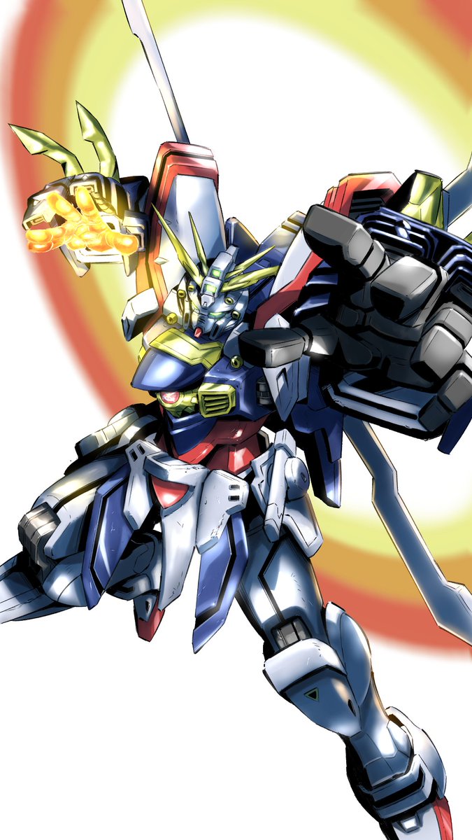 Takeuchi Tren Twitter ゴッドガンダム塗った 疲れた ガンダム