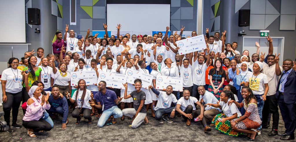 StudiosAstute's tweet photo. Congratulations to teams Nexa, EmployDeaf, Kideaf Girls, ETATI and SheaMe for their outstanding performance in the #GenUnlimited #YouthChallenge. #ForEveryChild

Thanks @AshesiDesign it's always a fun working with you. 
#event #branding https://t.co/0FWwOioBIa
