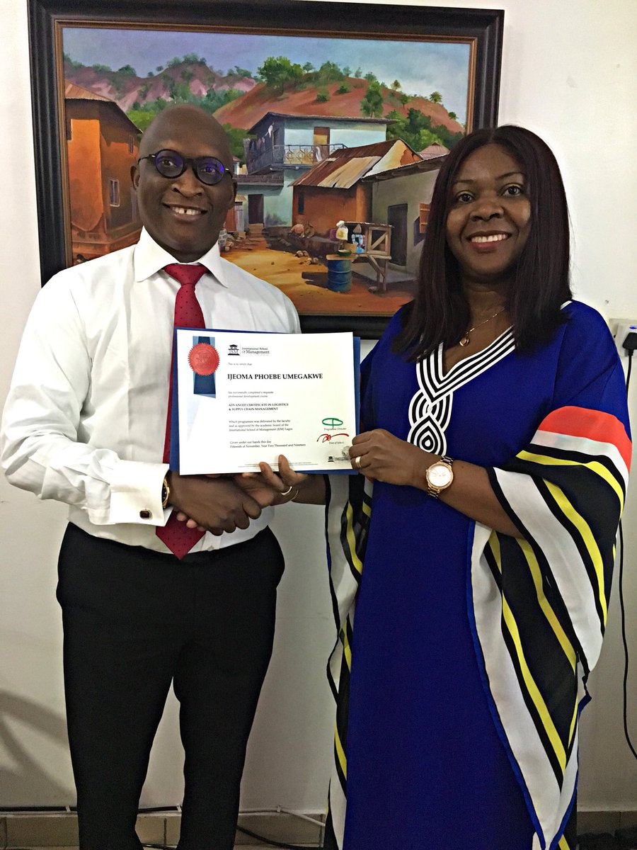 ISMLagos1's tweet image. Pictures from the concluded Advanced Certificate In Logistics and Supply Chain Management Training.
#ISMLagos #ISMtraining #logistics #supplychain #roro #management #learning #knowledge #actionableknowledge #professionaldevelopment #growth #education